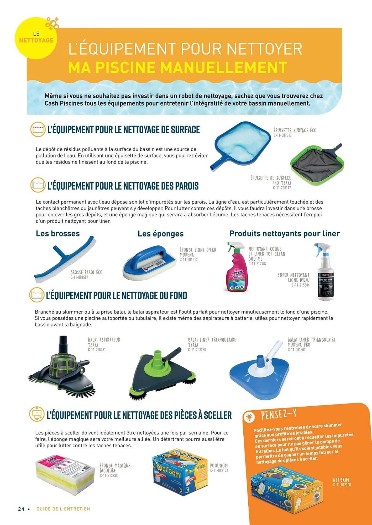 Catalogue Cash Piscines du 16 mai au 31 octobre 2025 - Catalogue page 24