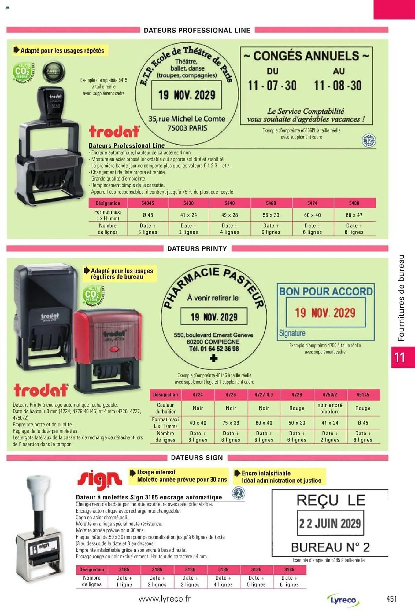 Catalogue Lyreco du 15 mai au 31 décembre 2023 - Catalogue page 451