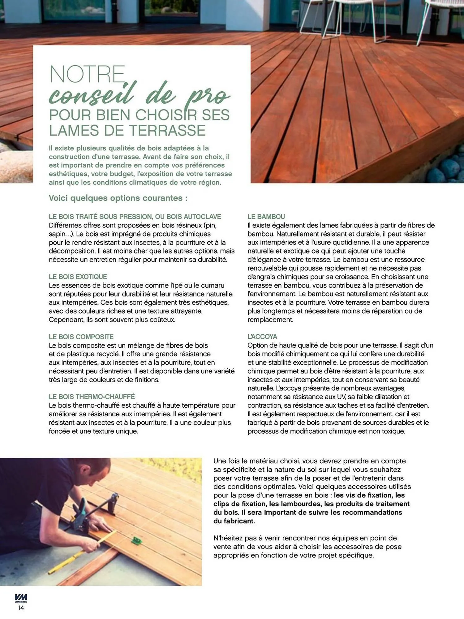 Catalogue VM Matériaux du 11 juin au 30 juin 2026 - Catalogue page 14