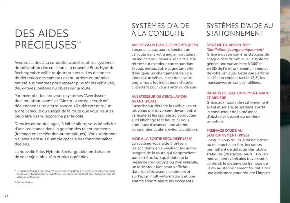 Toyota Prius Hybride Rechargeable du 17 décembre au 17 décembre 2025 - Catalogue page 24