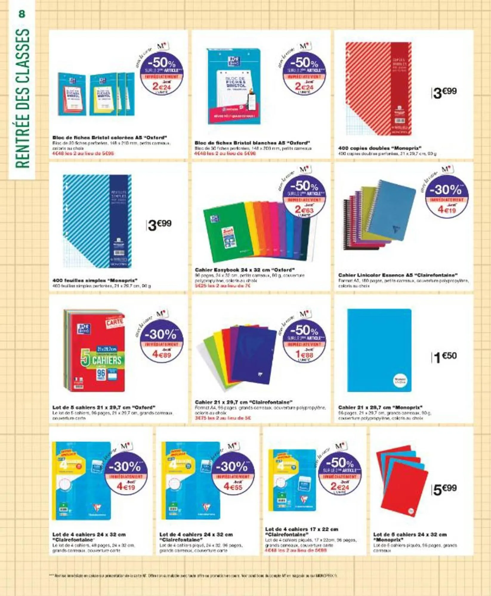 Catalogue Monoprix du 25 août au 7 septembre 2025 - Catalogue page 8