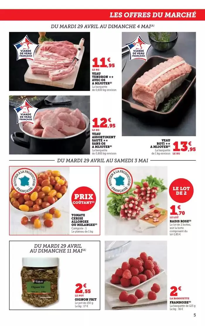 Catalogue U Express du 29 avril au 11 mai 2025 - Catalogue page 5