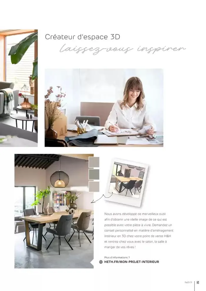 GUIDE D’INSPIRATION & D’ART DE VIVRE 2025 du 1 avril au 31 décembre 2025 - Catalogue page 93