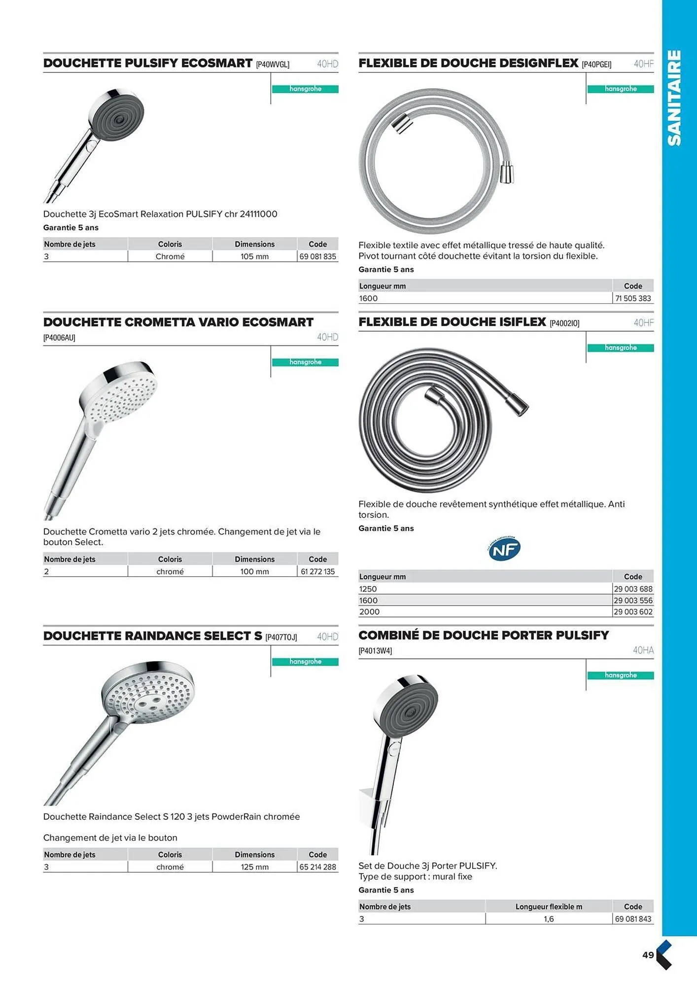 Catalogue Prolians du 2 octobre au 31 décembre 2025 - Catalogue page 49