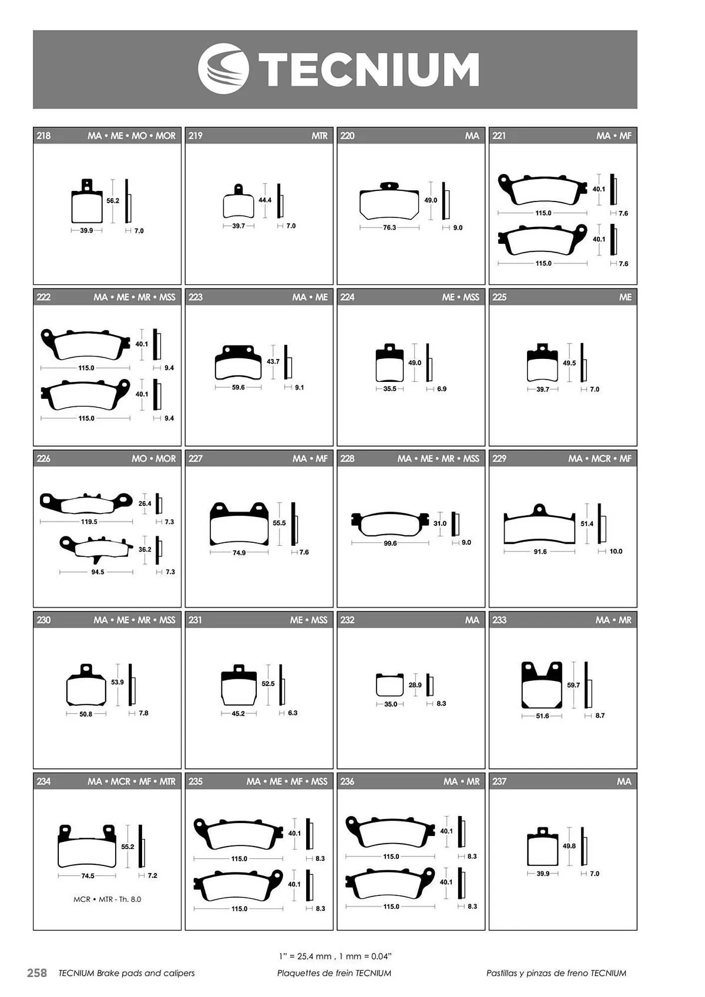 Catalogue Bihr du 23 mai au 31 décembre 2025 - Catalogue page 258