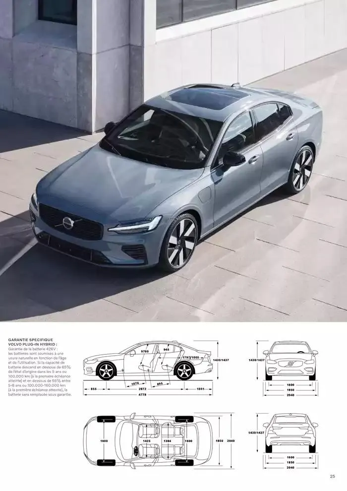 LA NOUVELLE VOLVO S60 du 7 janvier au 31 décembre 2025 - Catalogue page 25