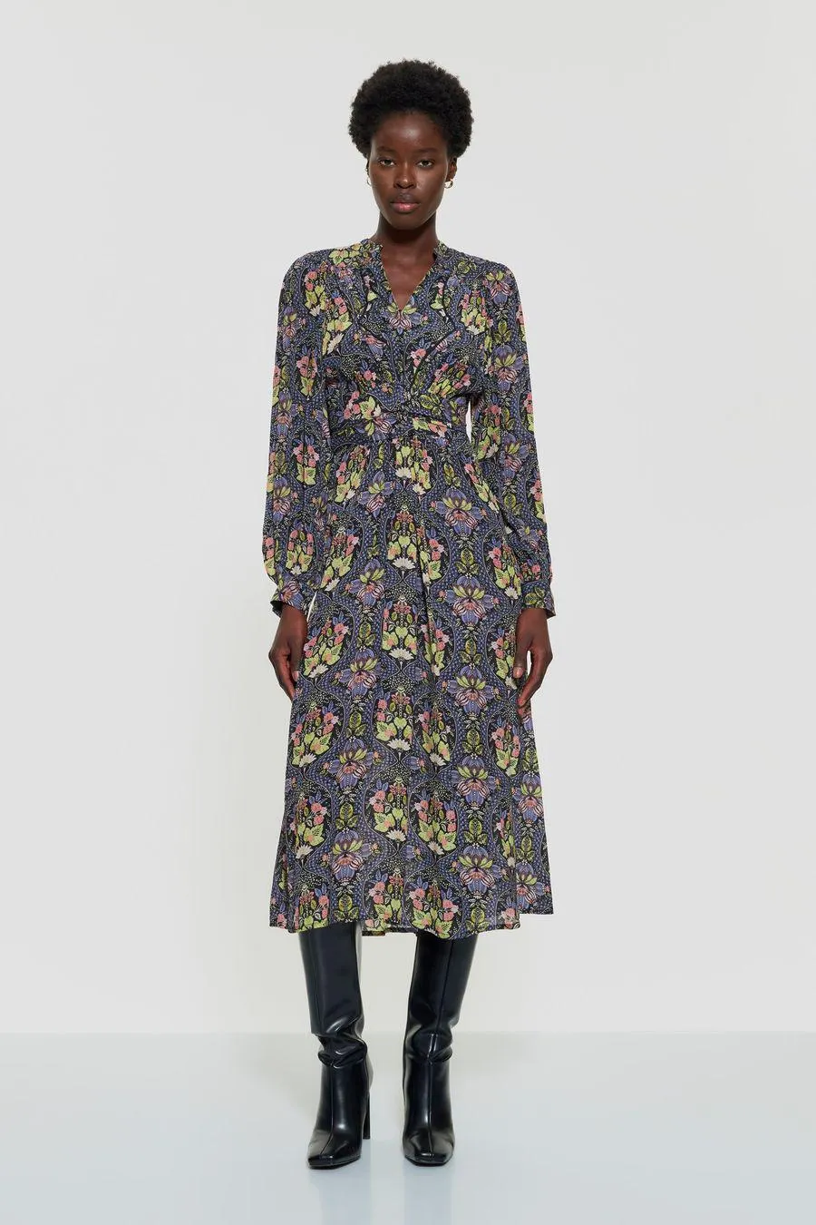 Robe longue imprimé Eros