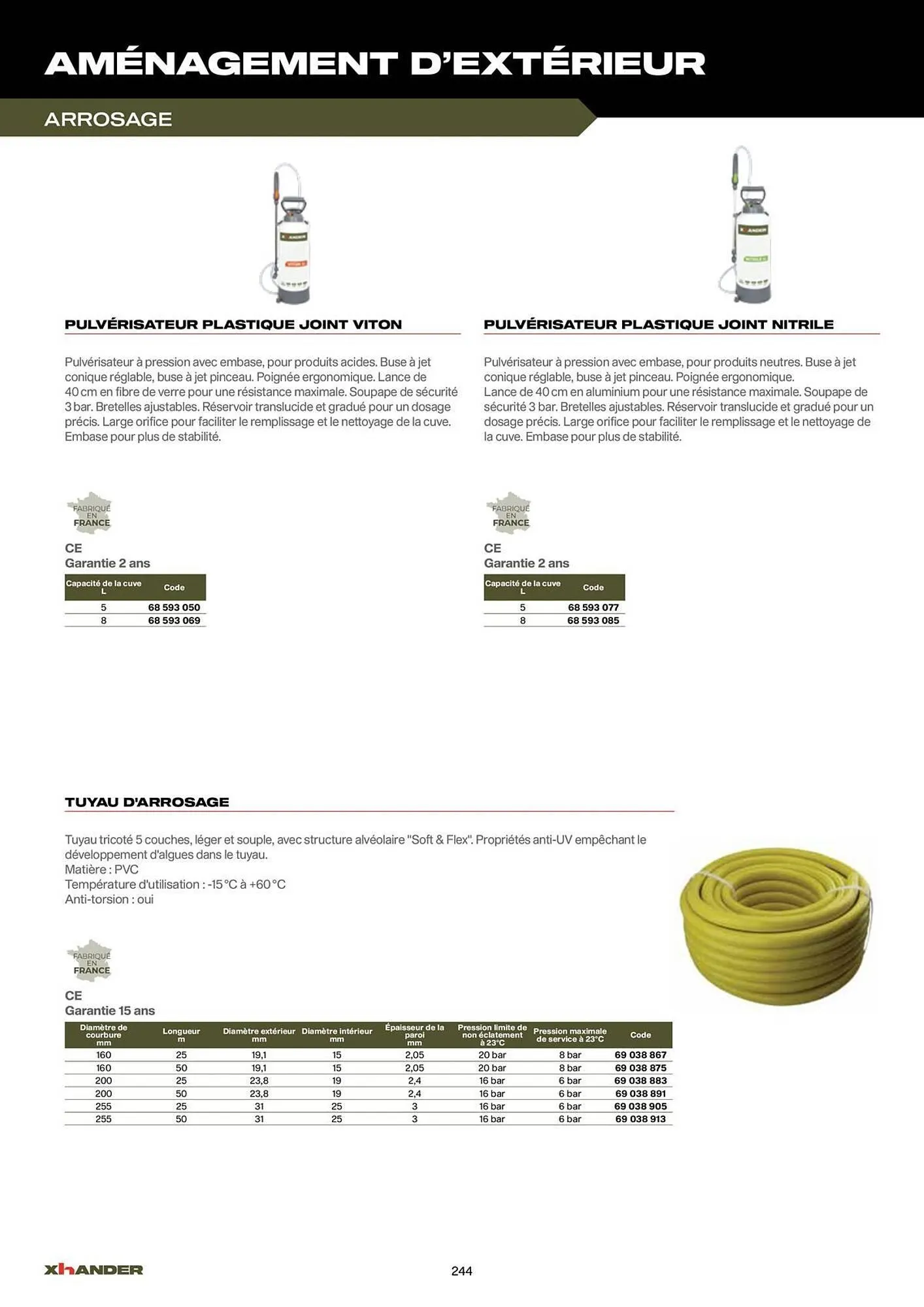Catalogue Prolians du 2 septembre au 31 décembre 2025 - Catalogue page 244