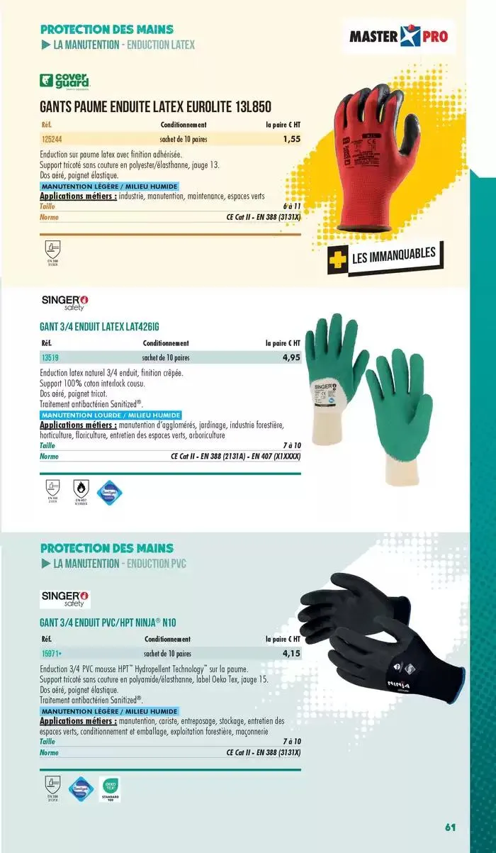 Essentiel Protection 2025 tarifé du 3 mars au 31 décembre 2025 - Catalogue page 63