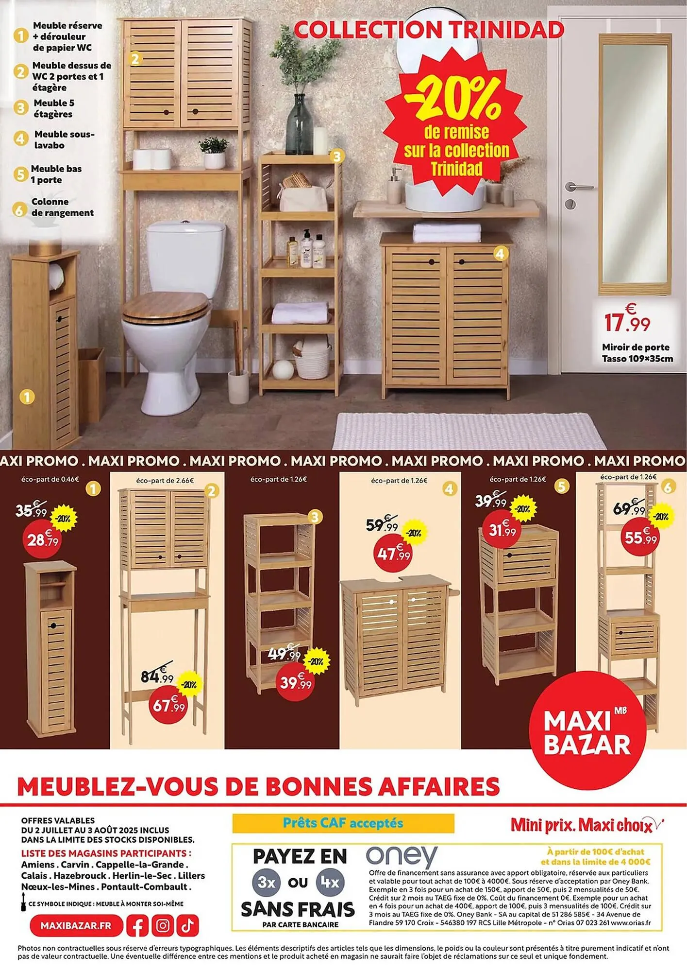 Catalogue Maxi Bazar du 2 juillet au 3 août 2025 - Catalogue page 10