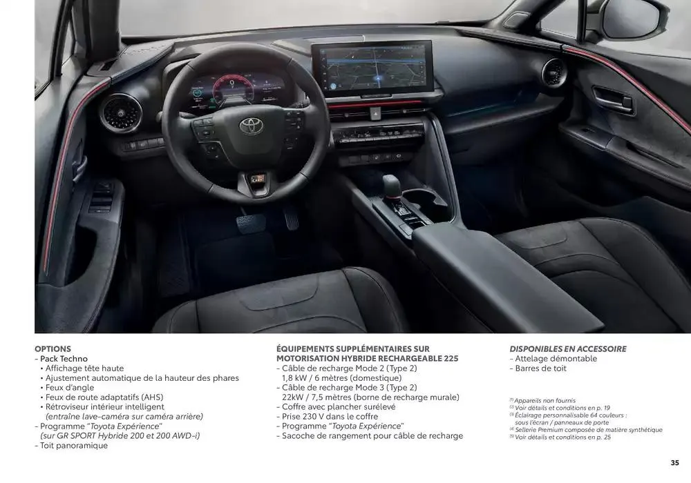 Nouveau Toyota C-HR du 15 janvier au 15 janvier 2026 - Catalogue page 35