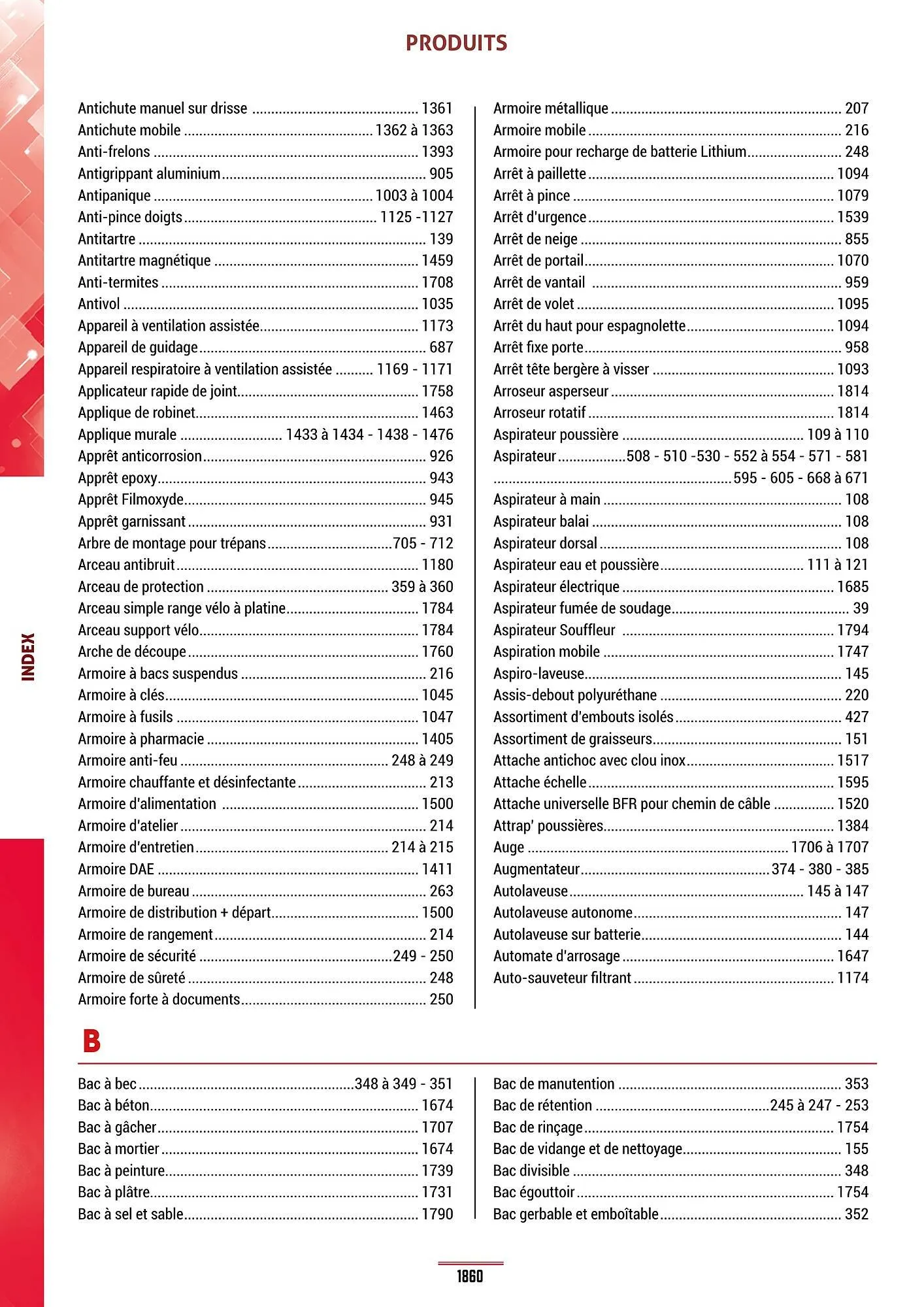 Catalogue Master Pro du 28 janvier au 30 décembre 2028 - Catalogue page 1864