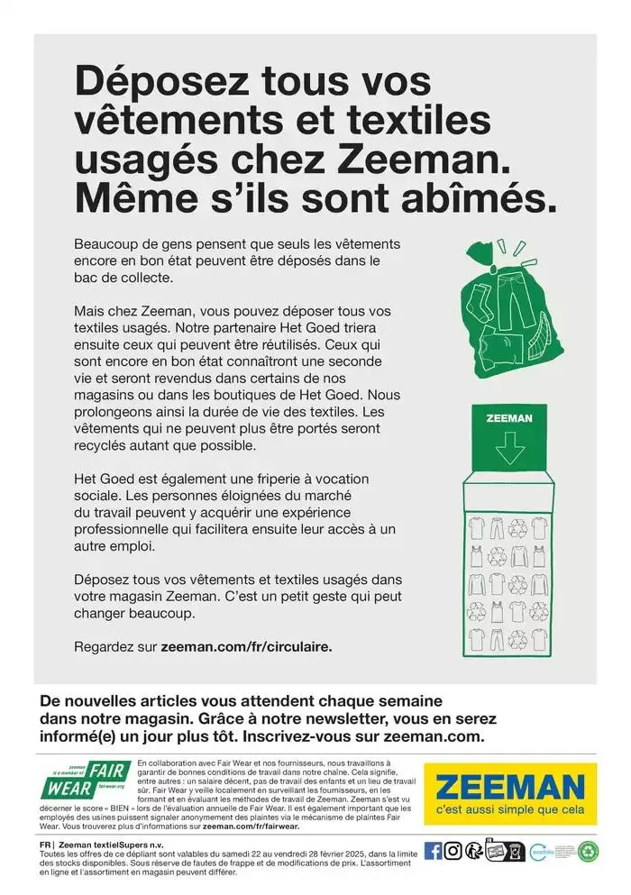 Cette semaine : du denim pour toute la famille. du 24 février au 28 février 2025 - Catalogue page 11
