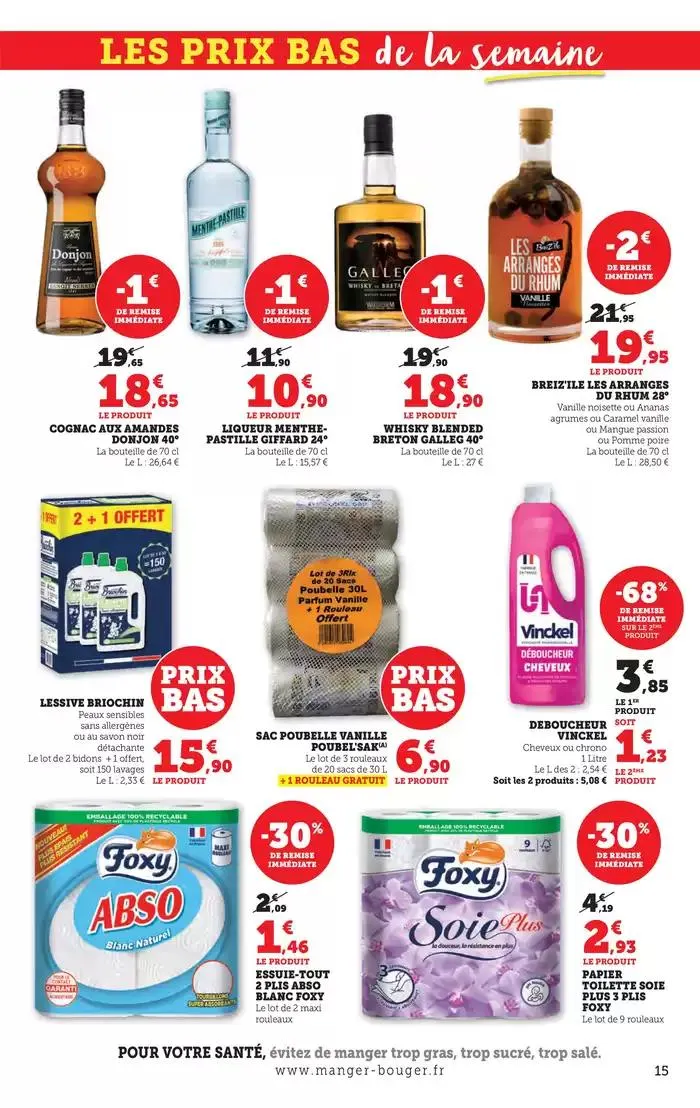 LE MARCHÉ À PRIX BAS ! du 1 avril au 13 avril 2025 - Catalogue page 15