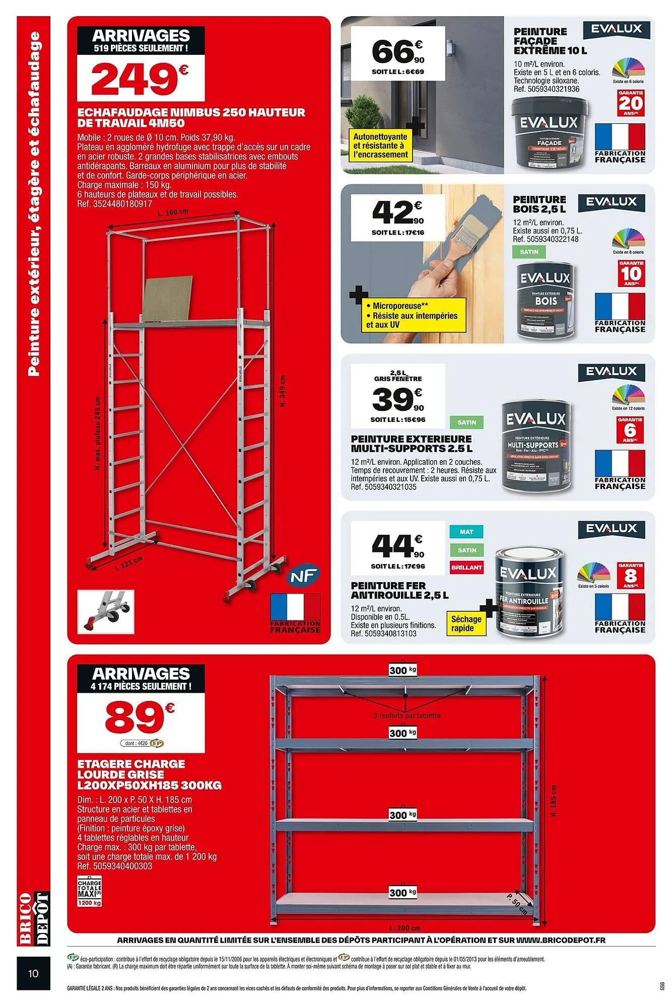 Catalogue Brico Dépôt du 23 mai au 5 juin 2025 - Catalogue page 10