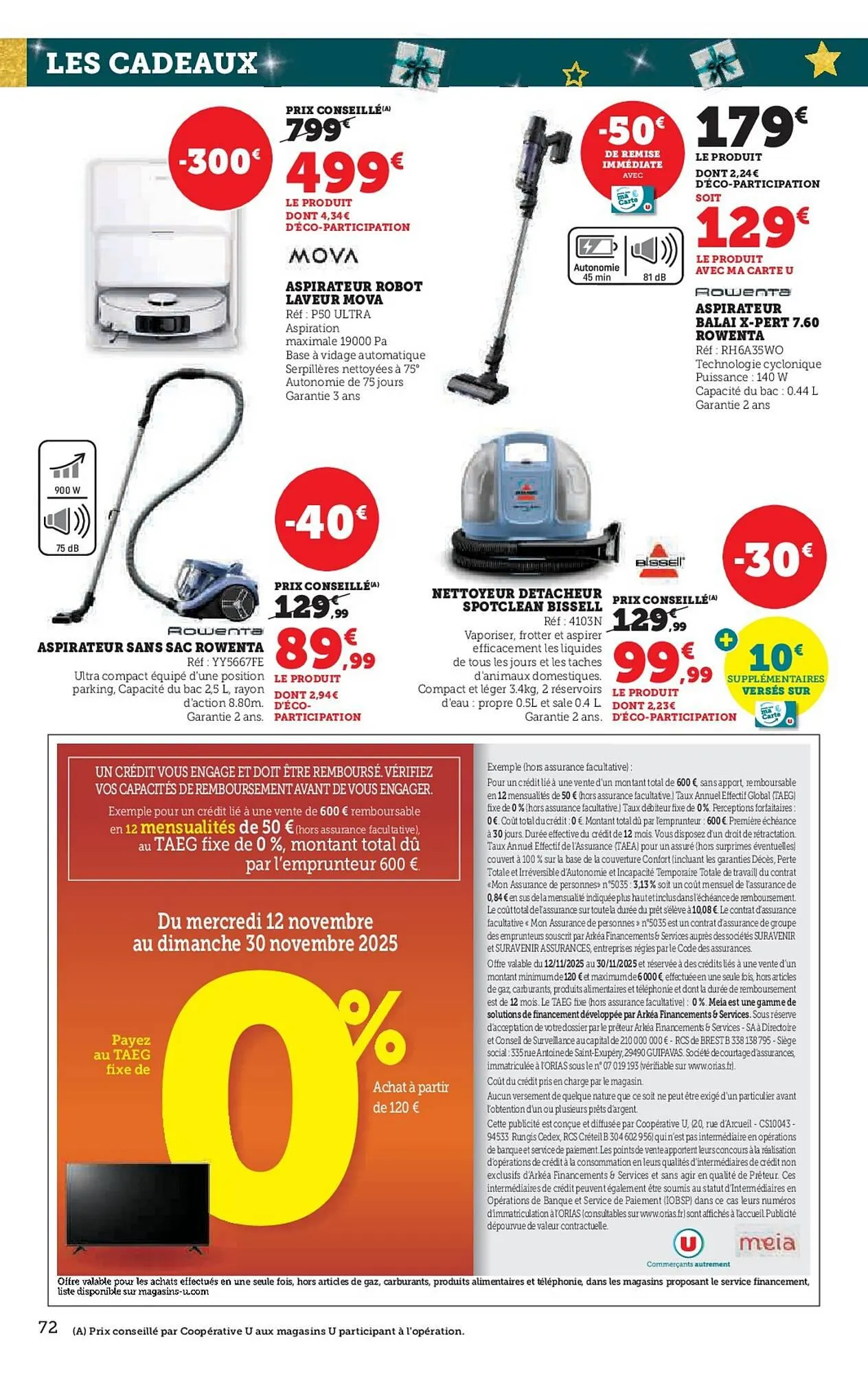 Catalogue Hyper U du 12 novembre au 30 novembre 2025 - Catalogue page 72