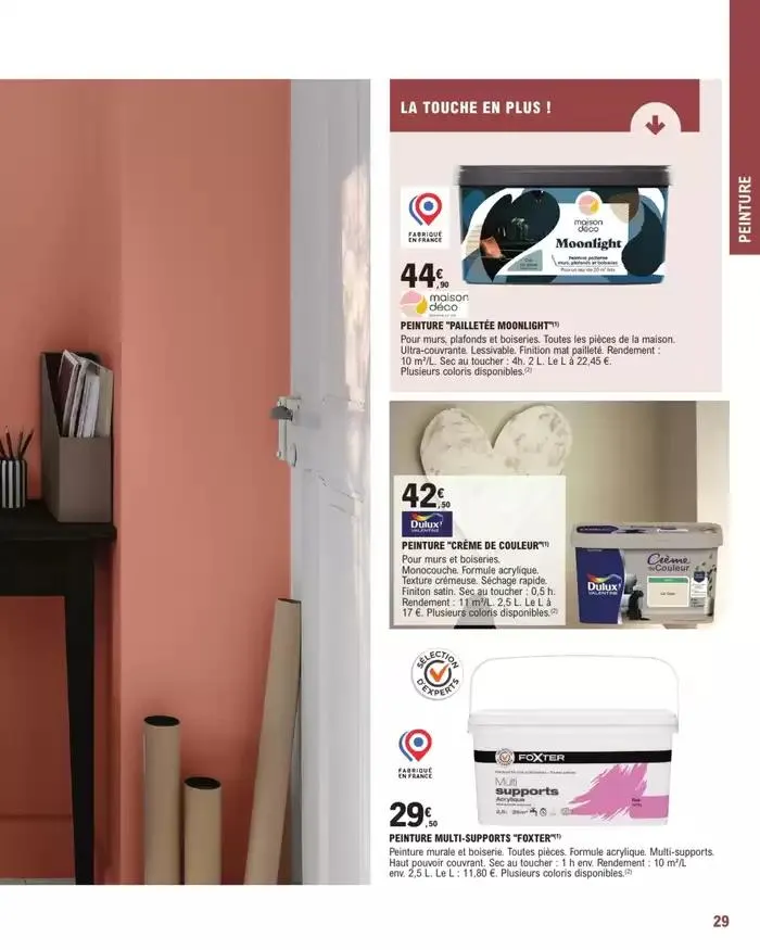 Guide Decoration Interieure du 2 mai au 31 décembre 2025 - Catalogue page 29