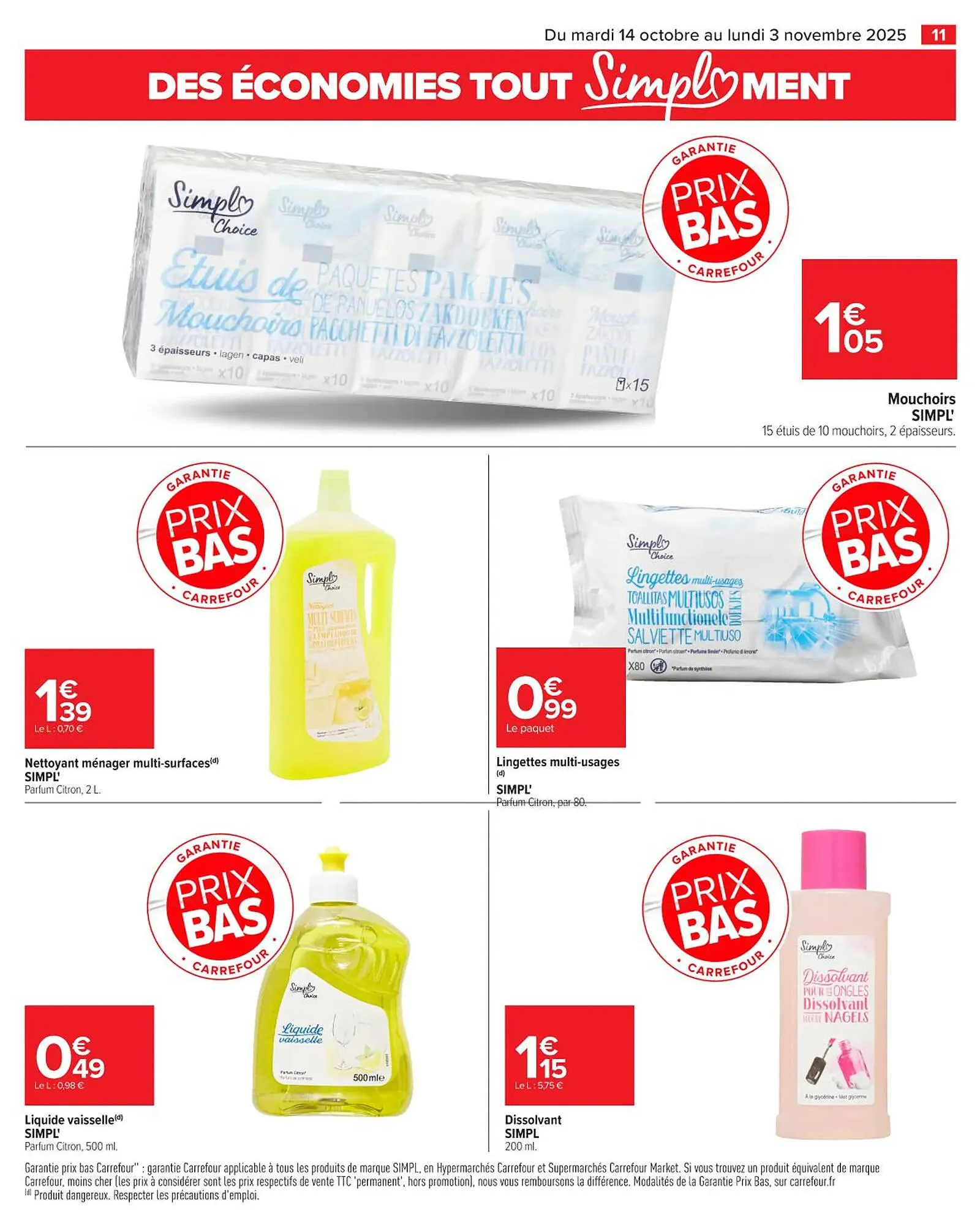 Catalogue Carrefour du 14 octobre au 3 novembre 2025 - Catalogue page 11