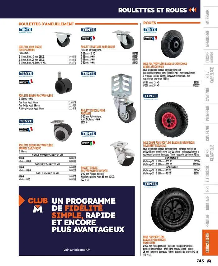 Guide produits 2024 du 15 mars au 31 décembre 2024 - Catalogue page 745