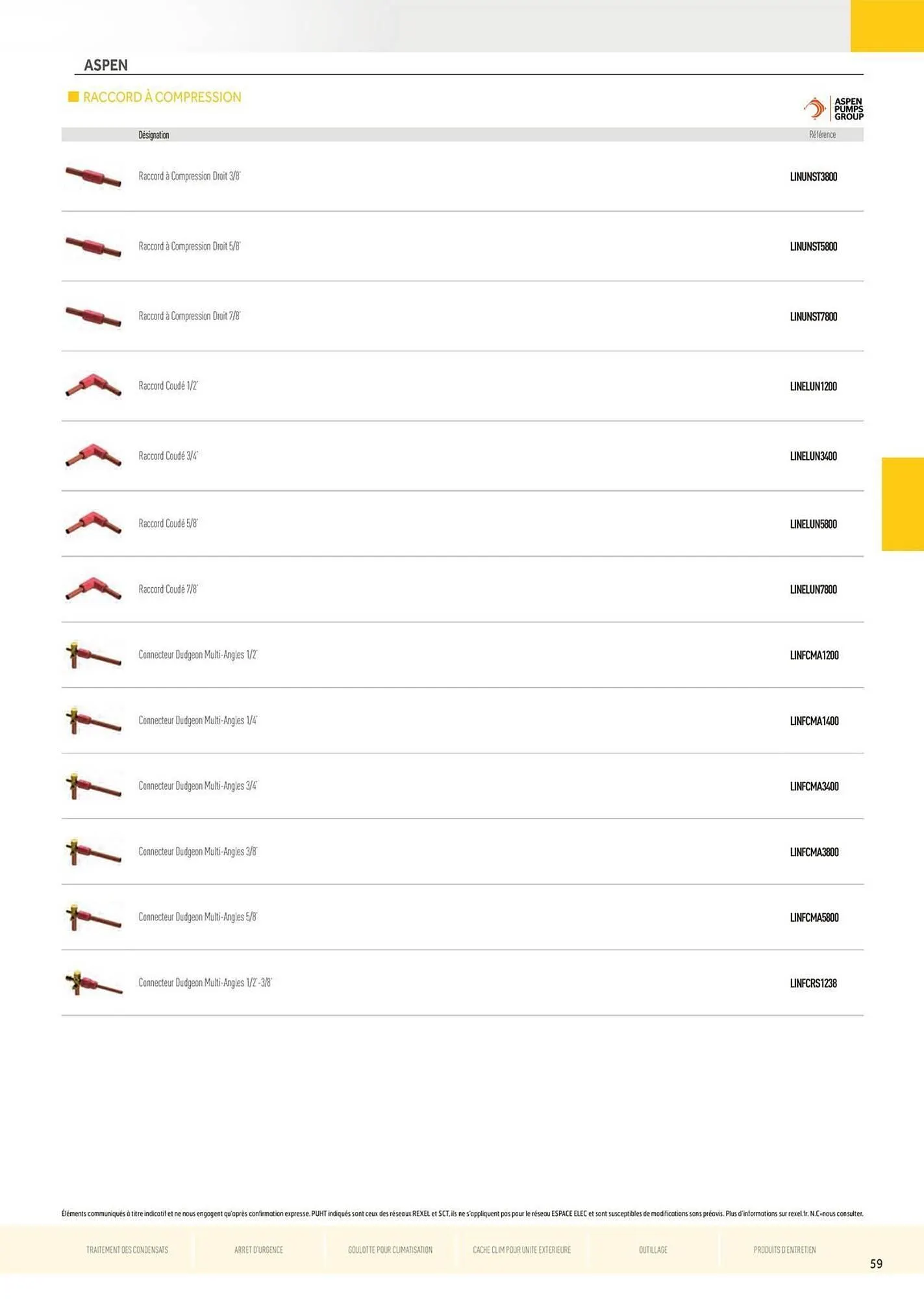 Catalogue Rexel du 5 juin au 31 décembre 2025 - Catalogue page 59