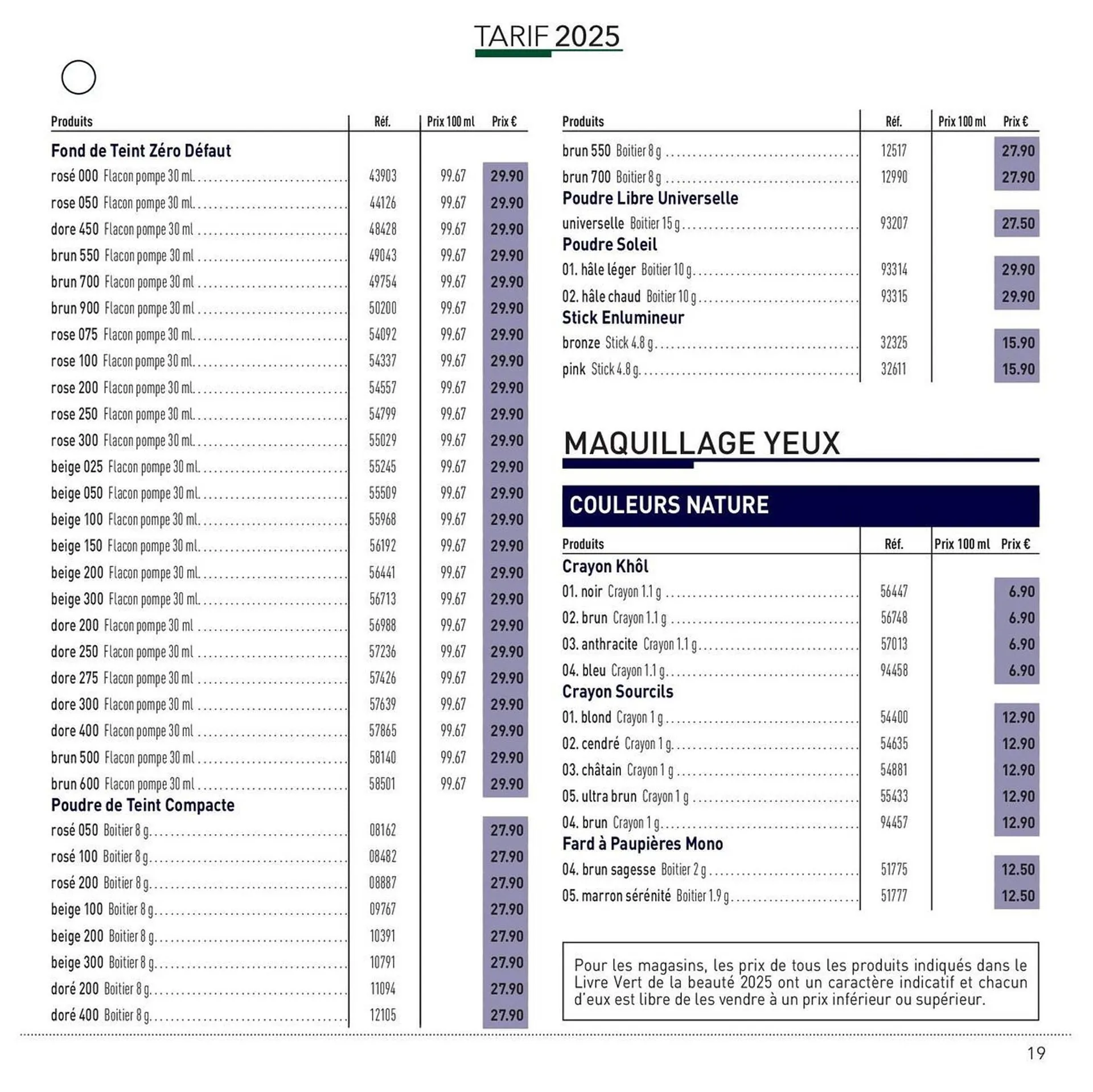Catalogue Yves Rocher du 23 avril au 31 décembre 2025 - Catalogue page 19