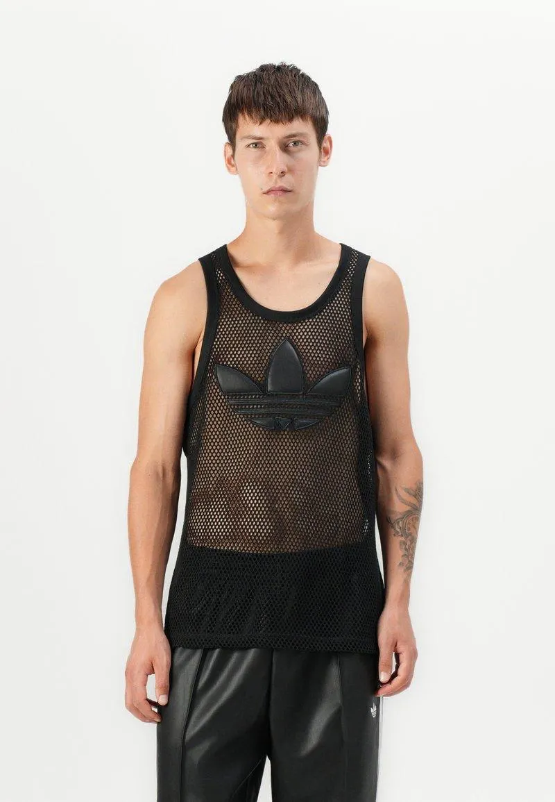 JEREMY SCOTT TANK UNISEX - Débardeur - black