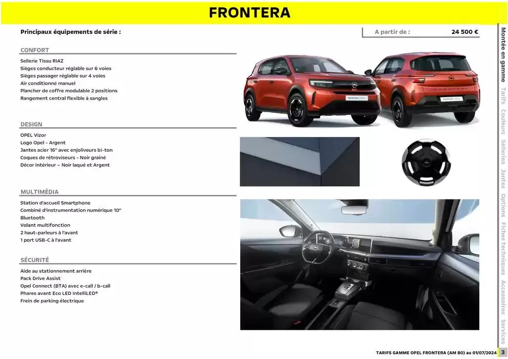 Opel Nouveau Frontera du 17 décembre au 17 décembre 2025 - Catalogue page 4