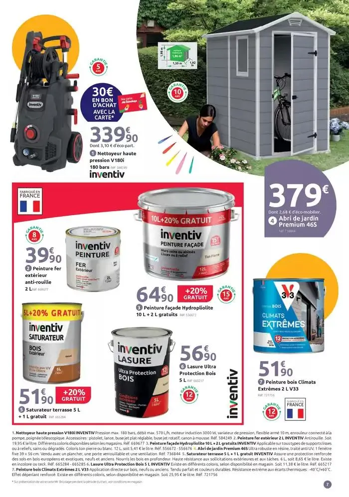 LES CHANTIERS NOUS RAPPROCHENT depuis 45 ans du 12 mars au 30 mars 2025 - Catalogue page 7