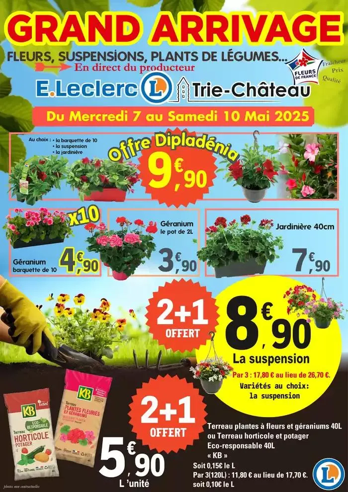 GRAND ARRIVAGE FLEURS ET PLANTES du 7 mai au 10 mai 2025 - Catalogue page 1