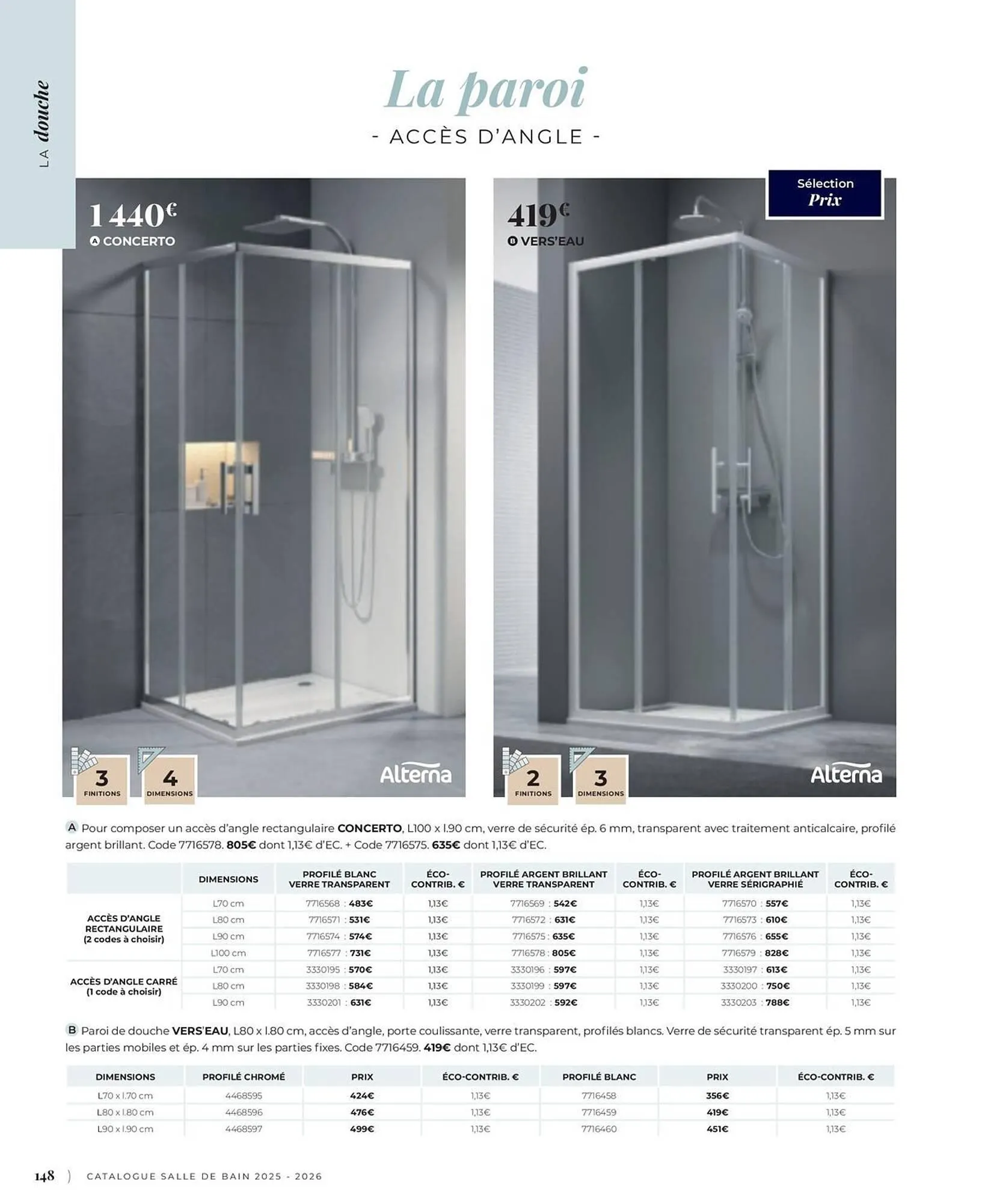 Catalogue Cedeo du 3 juin au 31 décembre 2025 - Catalogue page 148