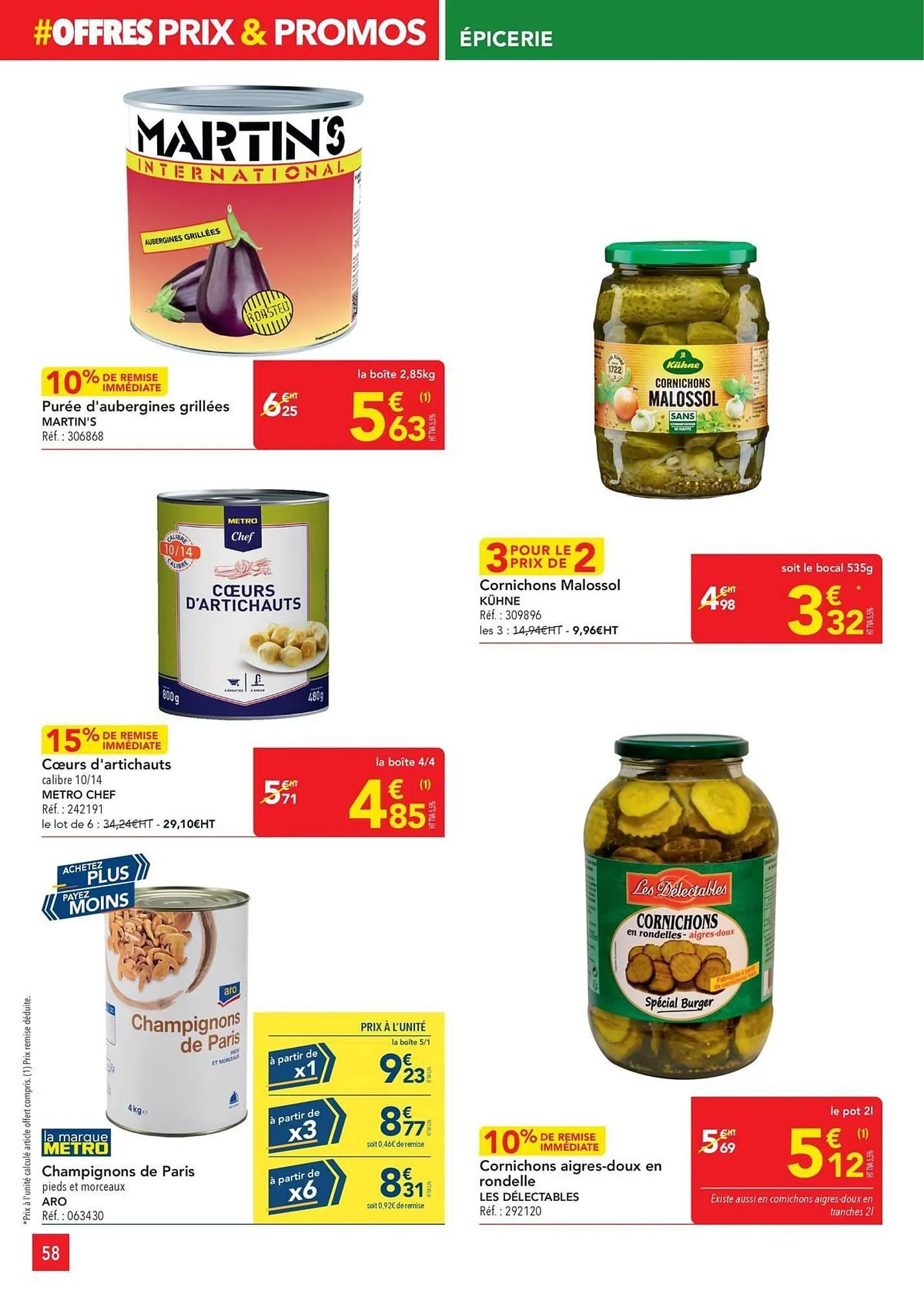 Catalogue METRO du 28 avril au 20 mai 2026 - Catalogue page 58