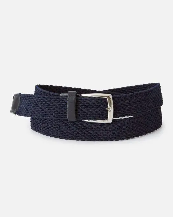 Ceinture tressée homme