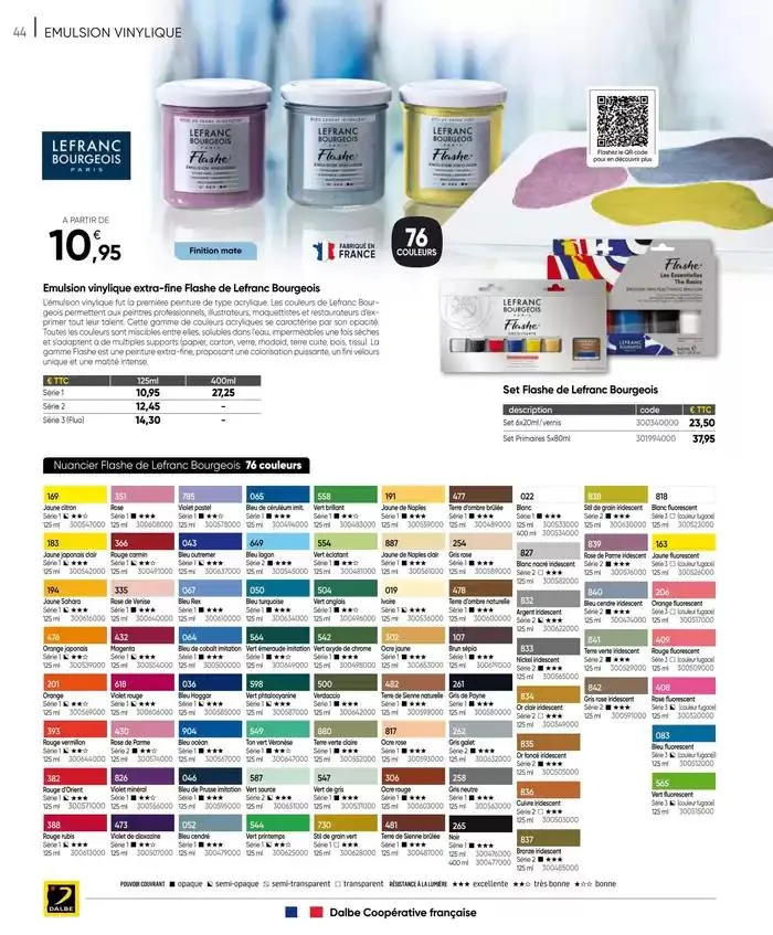 CATALOGUE DALBE 2025 du 27 janvier au 31 décembre 2025 - Catalogue page 46