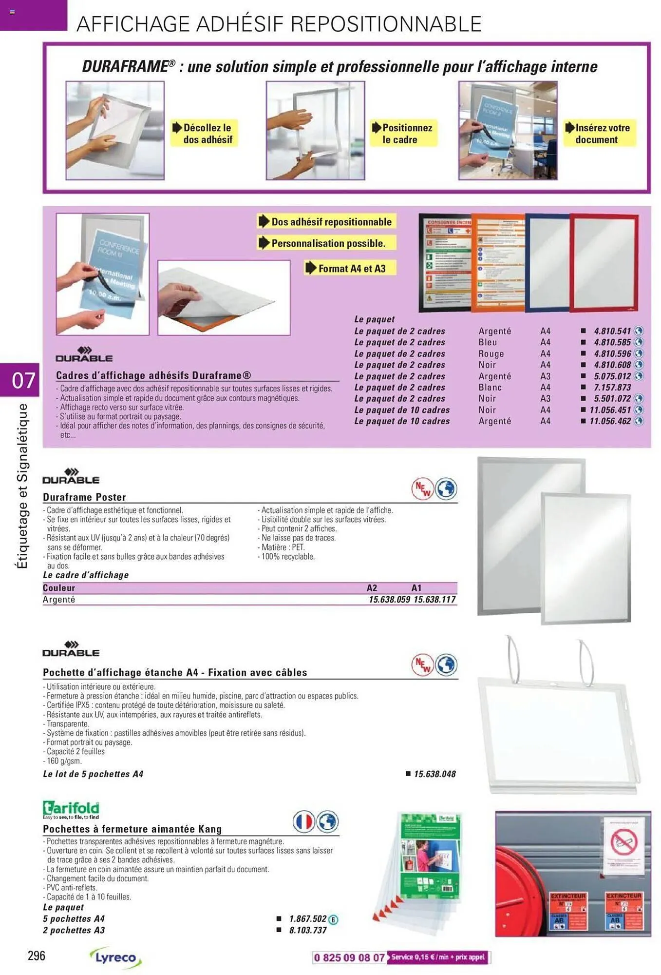 Catalogue Lyreco du 15 mai au 31 décembre 2023 - Catalogue page 296