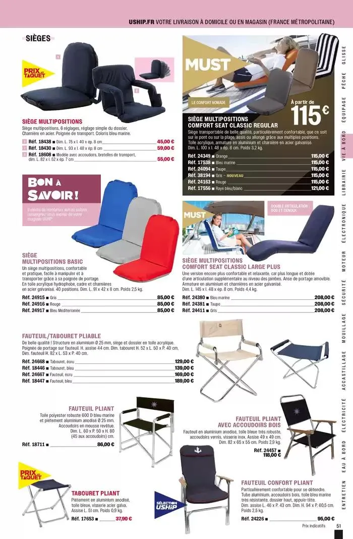 Navigue  du 24 février au 31 décembre 2025 - Catalogue page 51