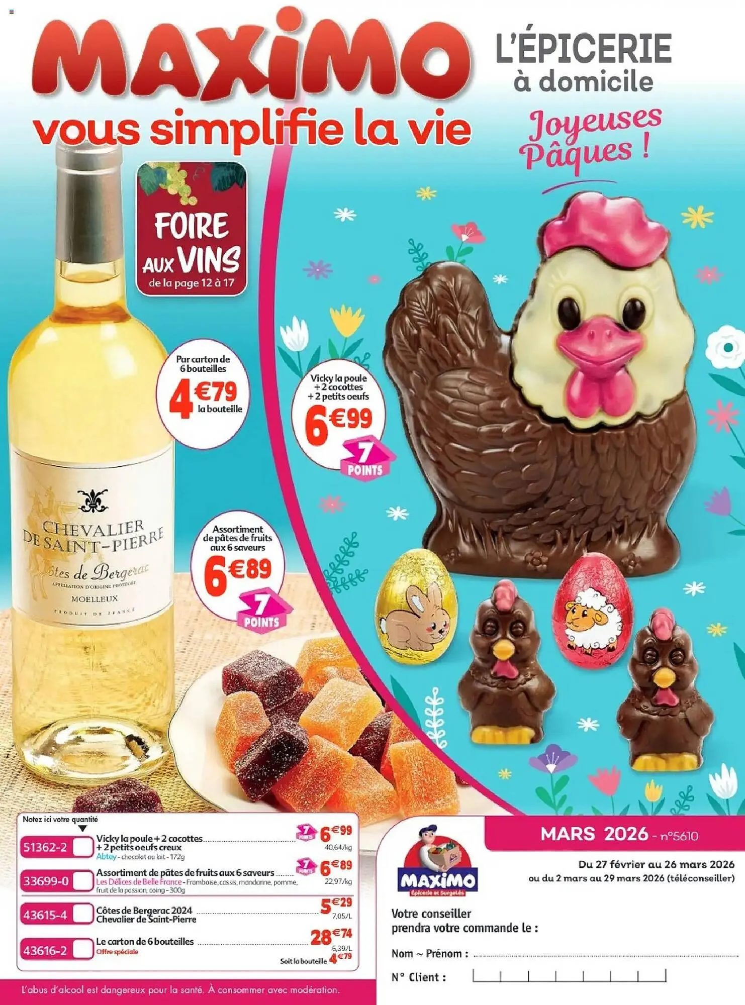 Catalogue Maximo du 2 mars au 29 mars 2026 - Catalogue page 1