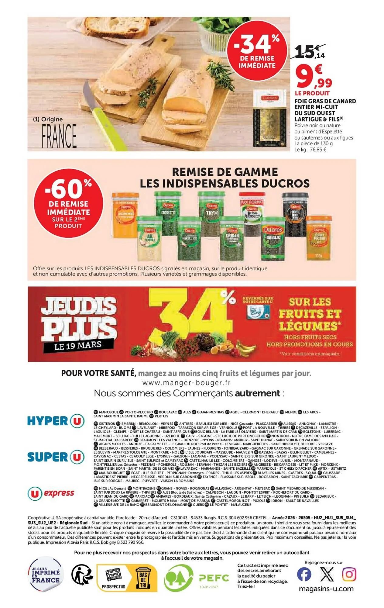 Catalogue U Express du 17 mars au 22 mars 2026 - Catalogue page 8