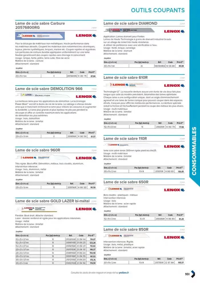 Catalogue général du 11 mars au 31 décembre 2025 - Catalogue page 953