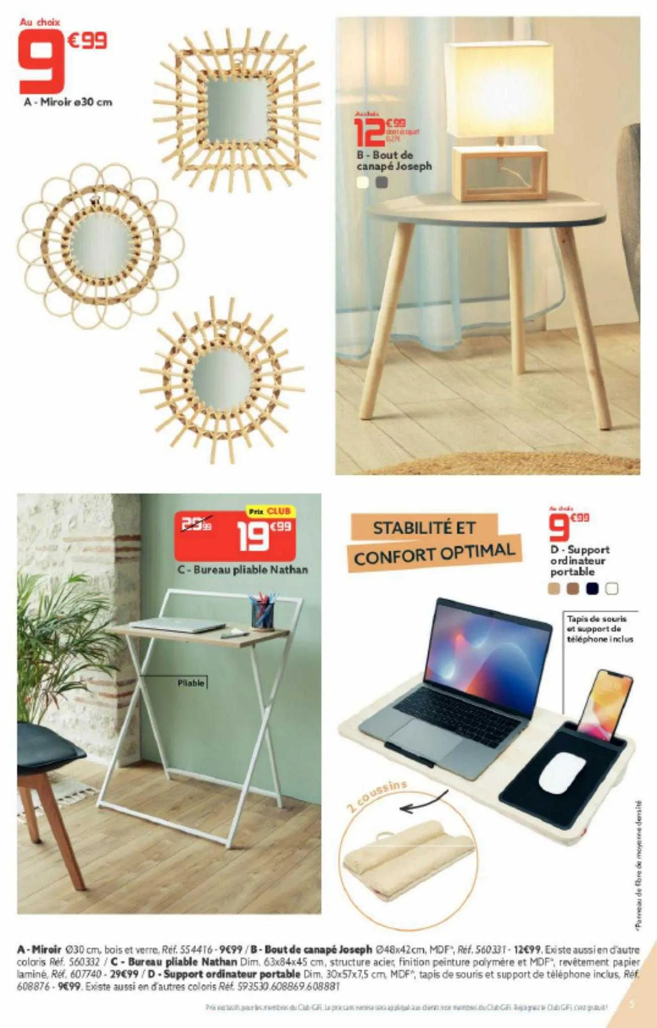 Catalogue GiFi du 26 juillet au 9 août 2023 - Catalogue page 5