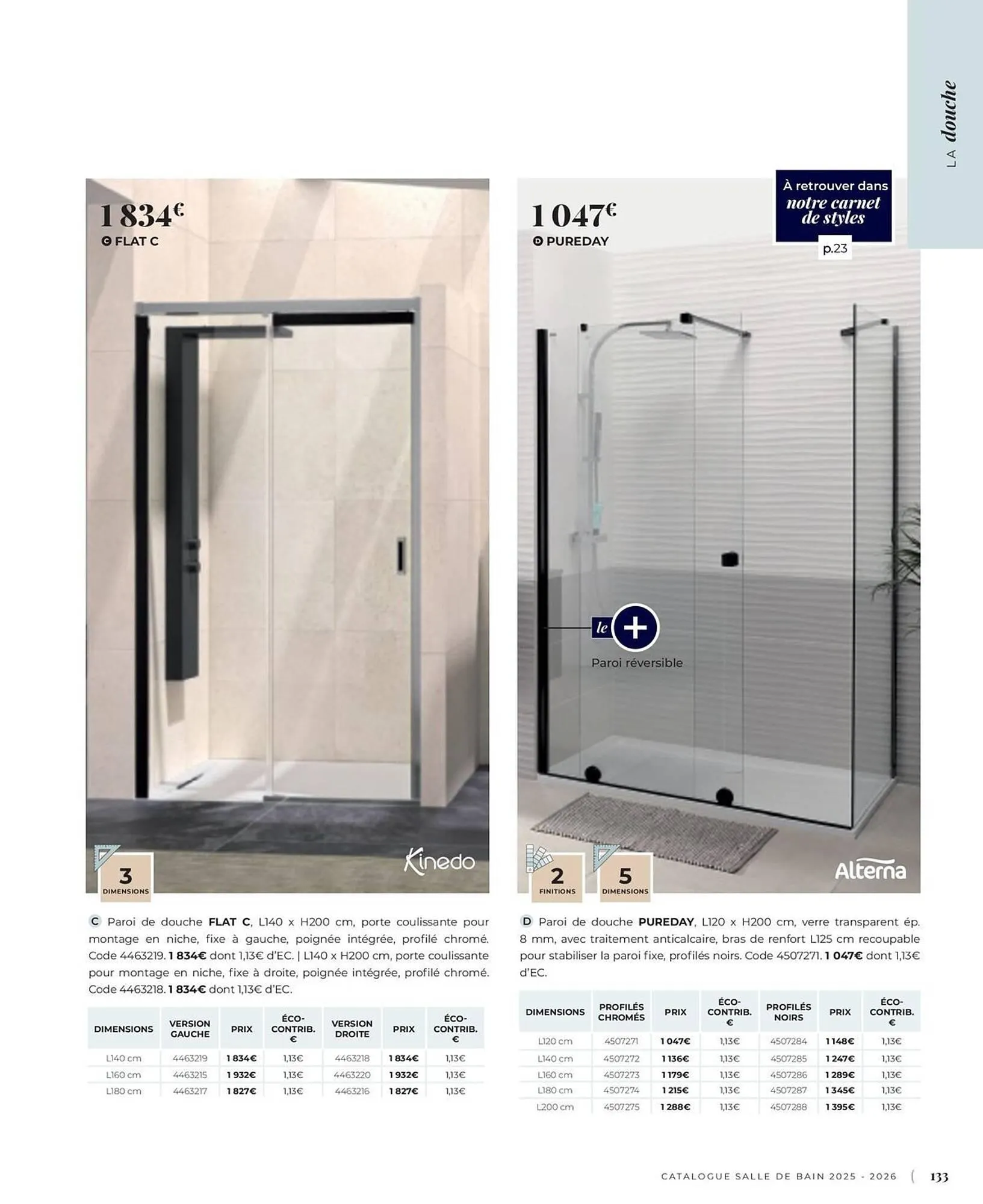 Catalogue Cedeo du 3 juin au 31 décembre 2025 - Catalogue page 133