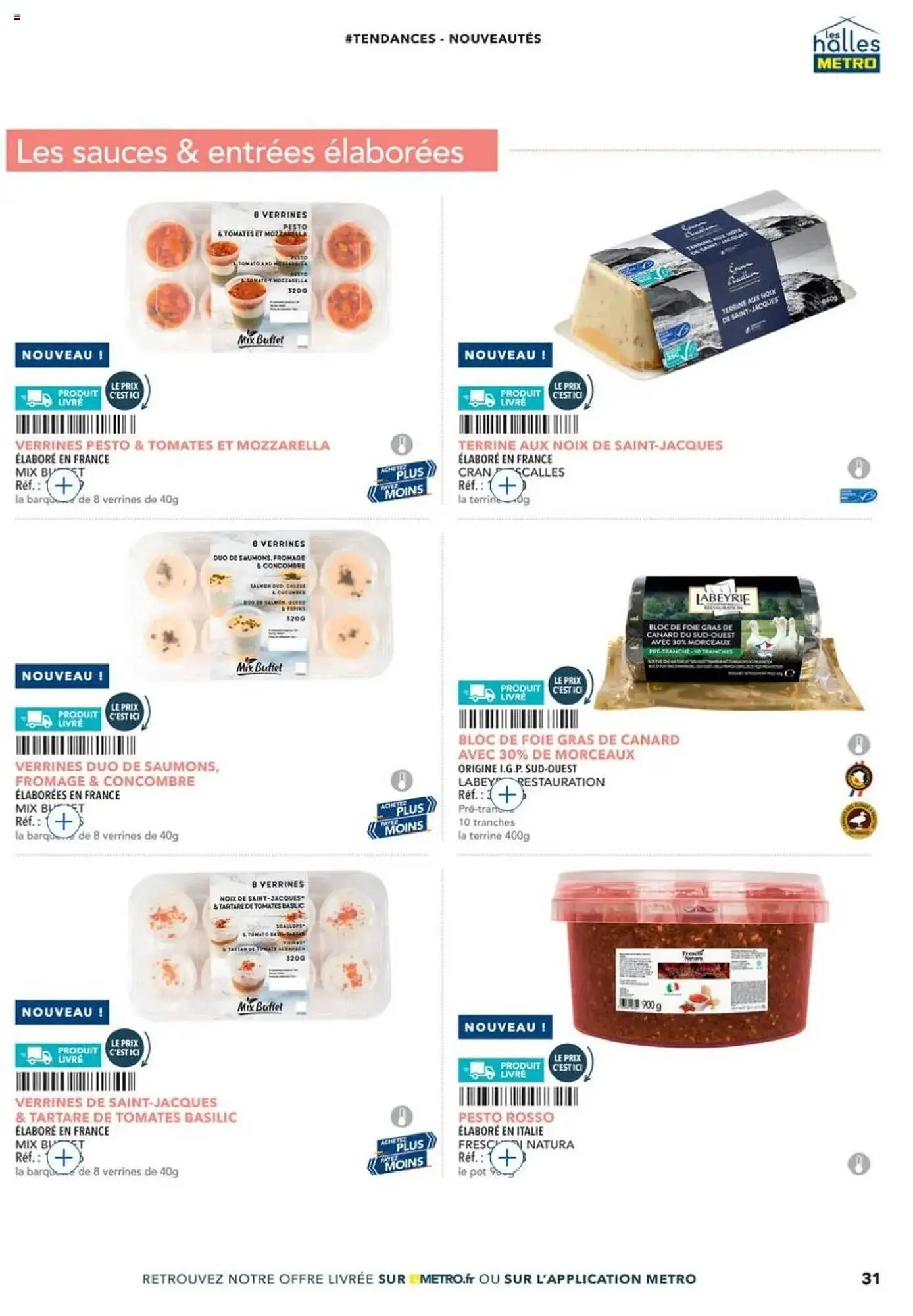 Catalogue METRO du 2 octobre au 31 décembre 2025 - Catalogue page 31