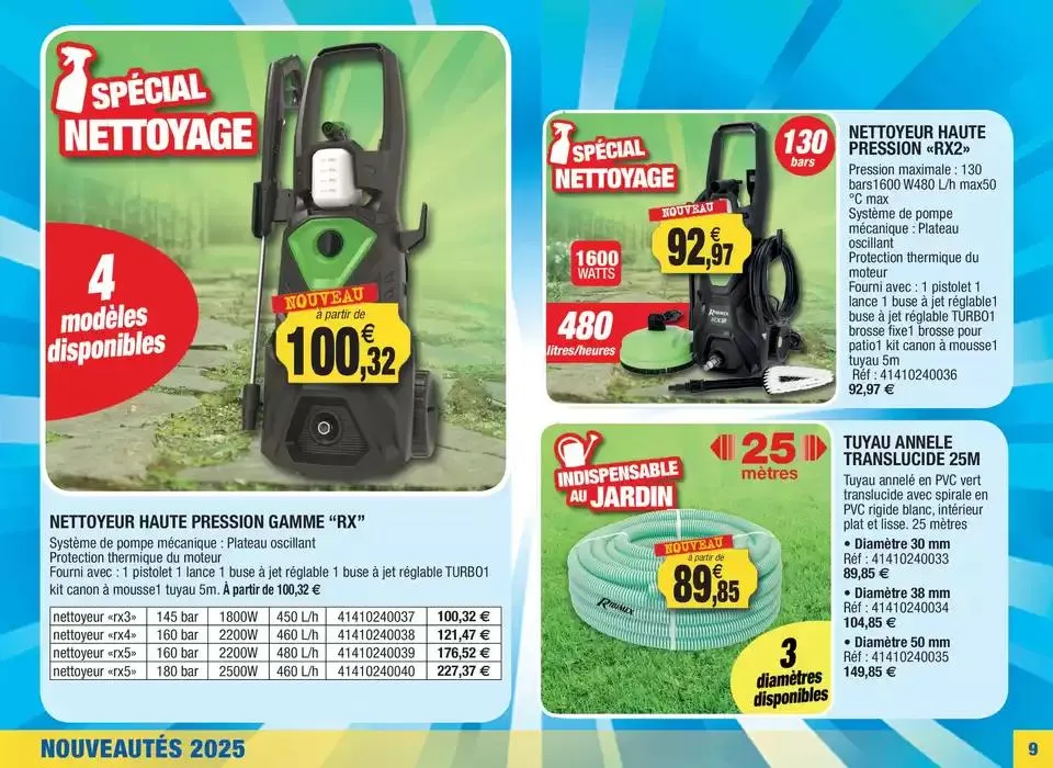 Spécial nouveautés 2025 du 25 février au 31 mai 2025 - Catalogue page 9