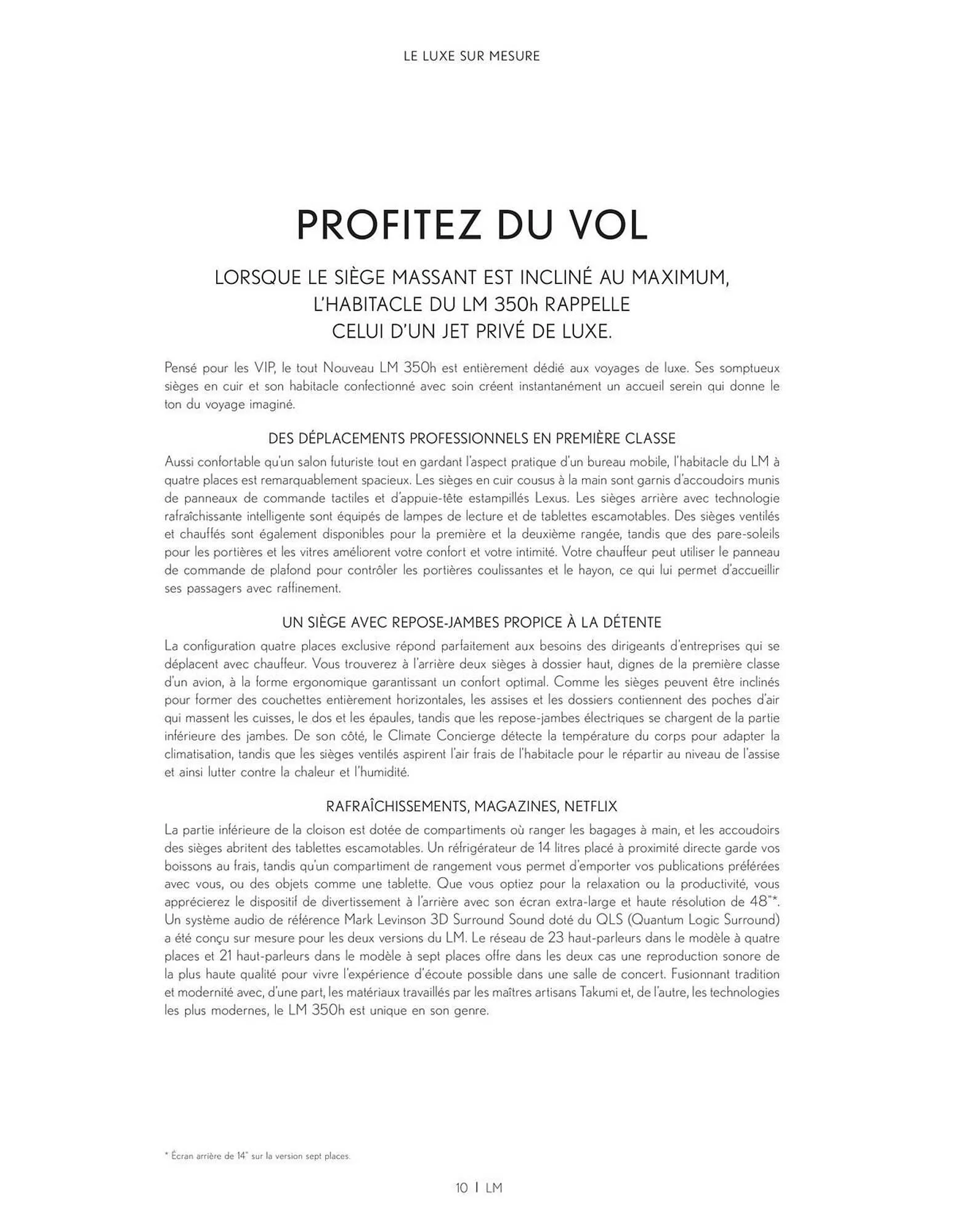 Catalogue Lexus du 27 mars au 27 mars 2026 - Catalogue page 10