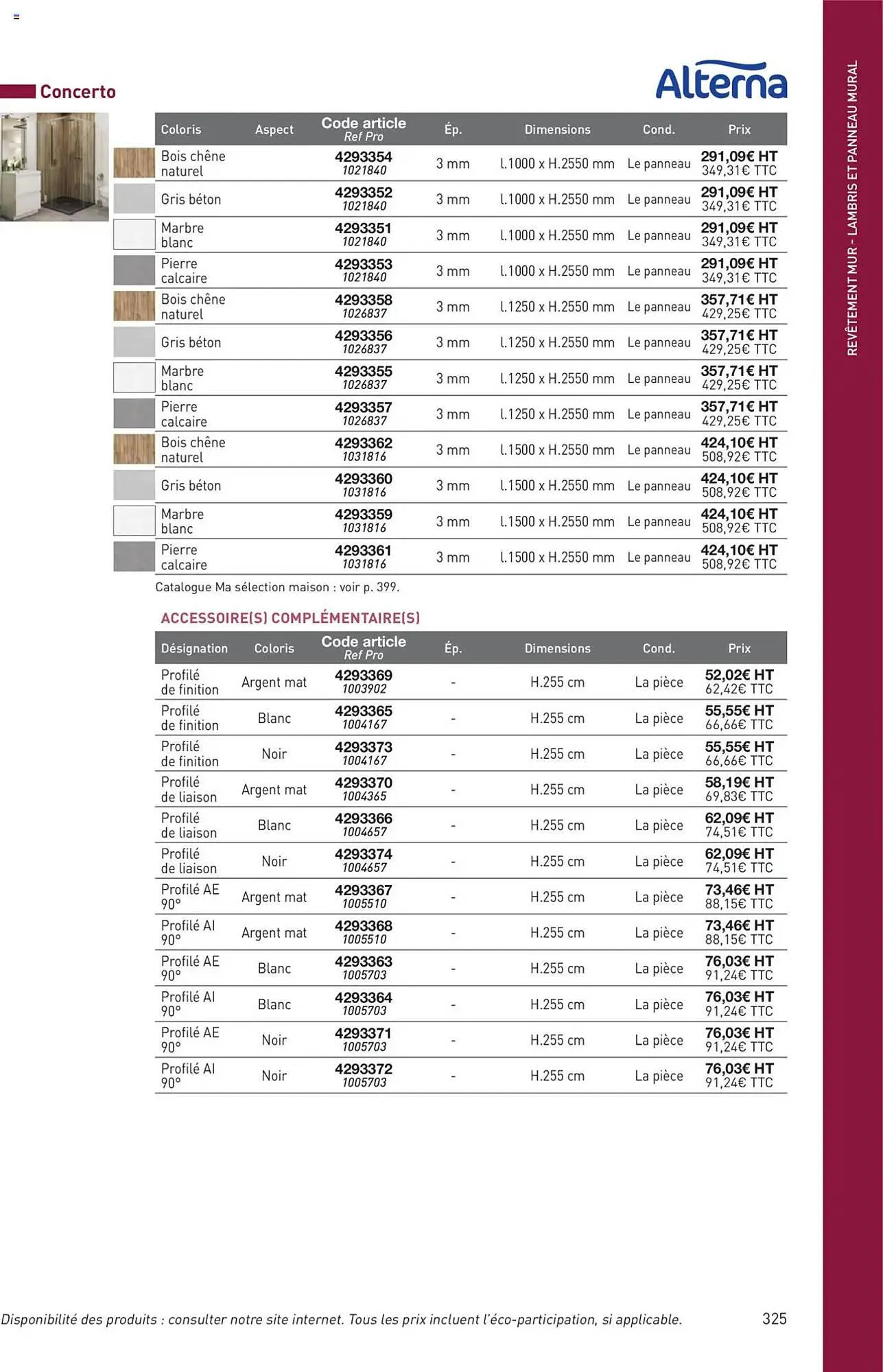 Catalogue Point P du 11 juillet au 31 décembre 2025 - Catalogue page 325