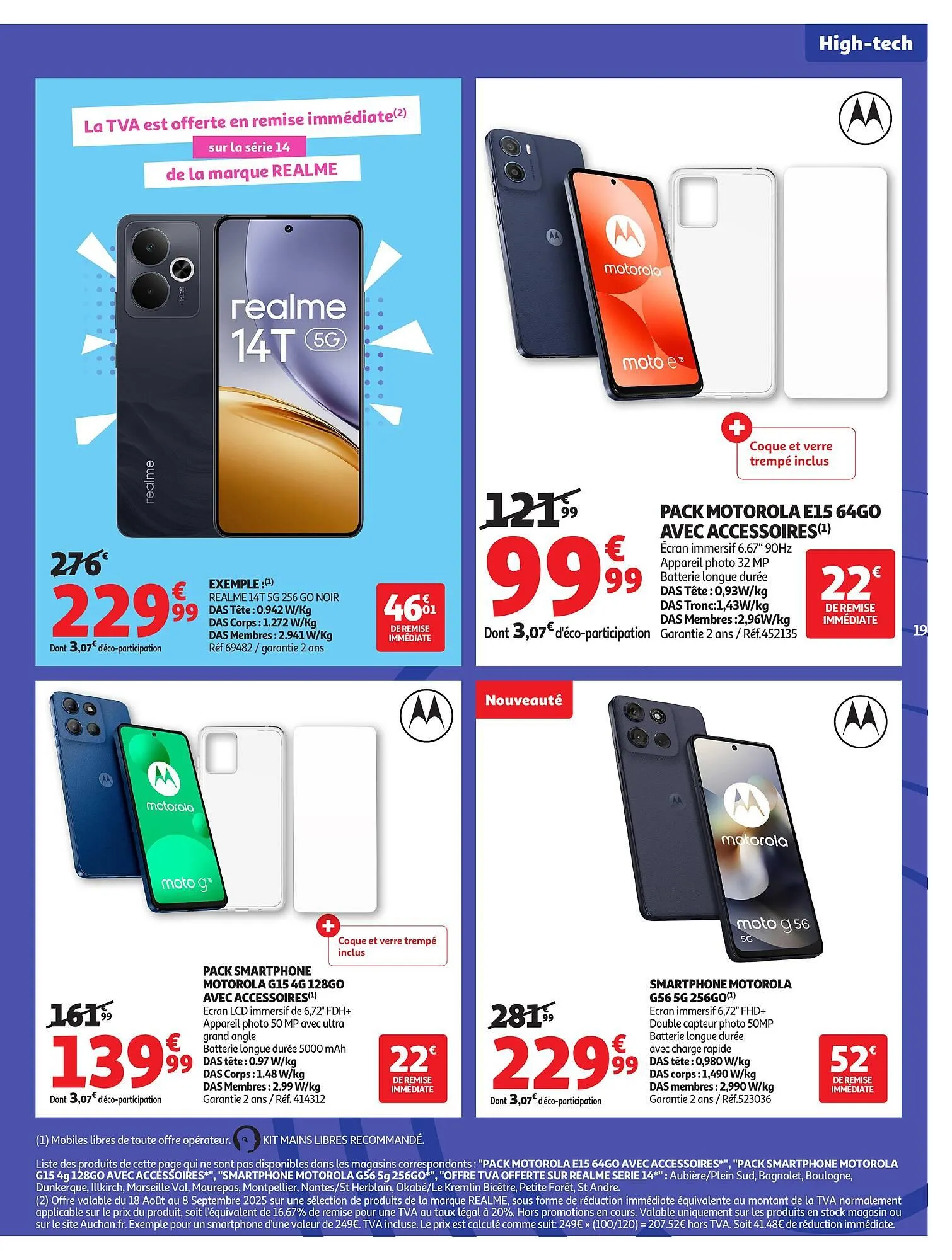 Catalogue Auchan du 19 août au 7 septembre 2025 - Catalogue page 19