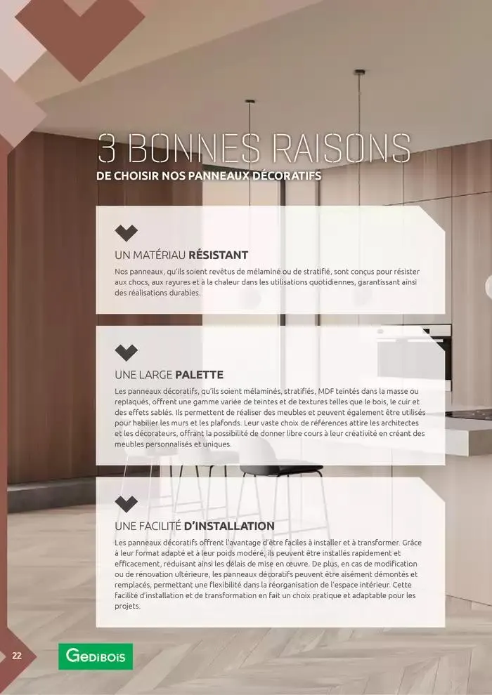 Aménagents Intérieurs du 9 décembre au 9 juin 2025 - Catalogue page 22