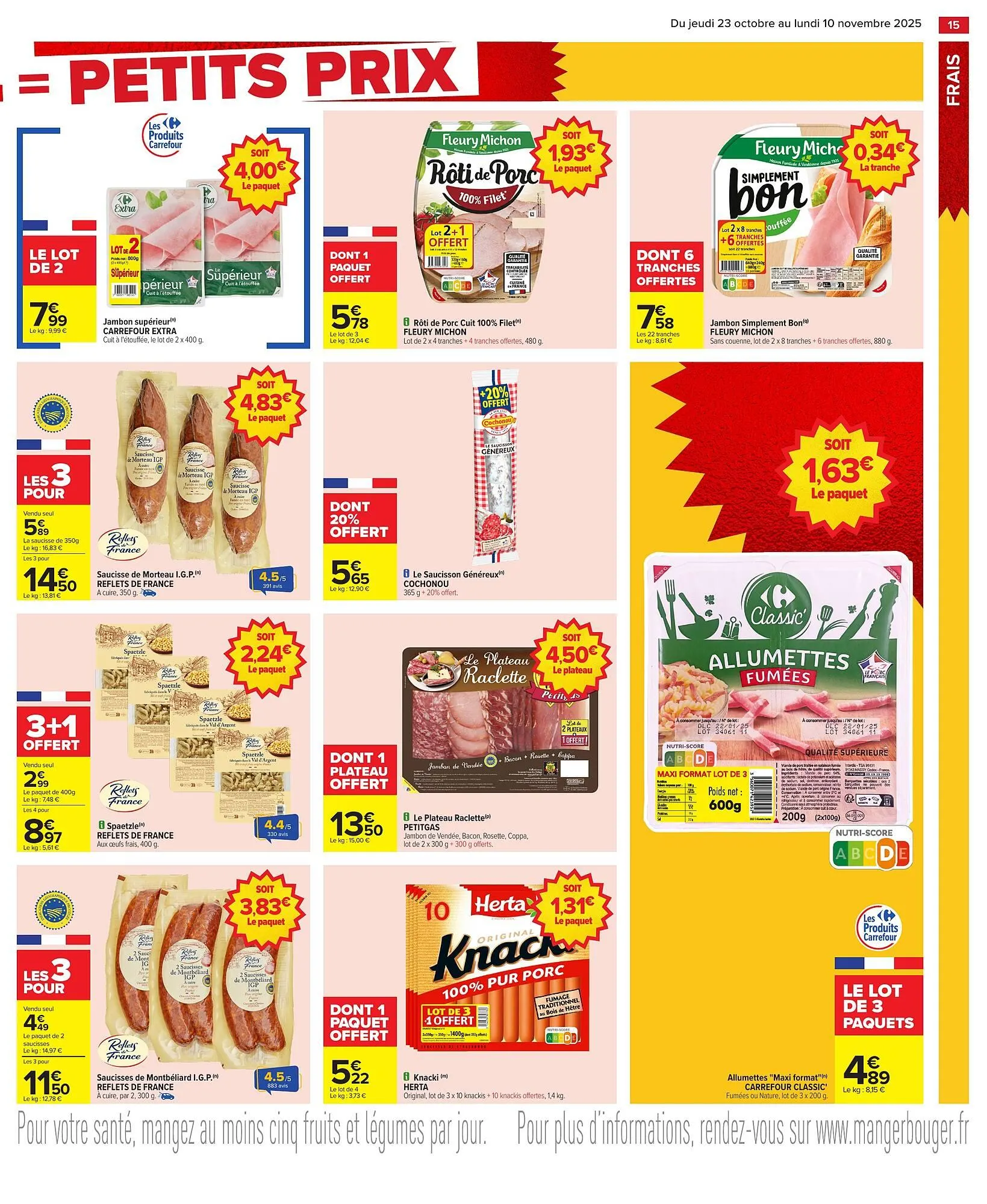 Catalogue Carrefour Market du 23 octobre au 10 novembre 2025 - Catalogue page 17