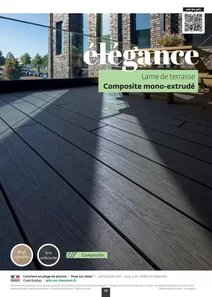 Aménagez votre extérieur SAISON 2025 du 1 janvier au 31 décembre 2025 - Catalogue page 21