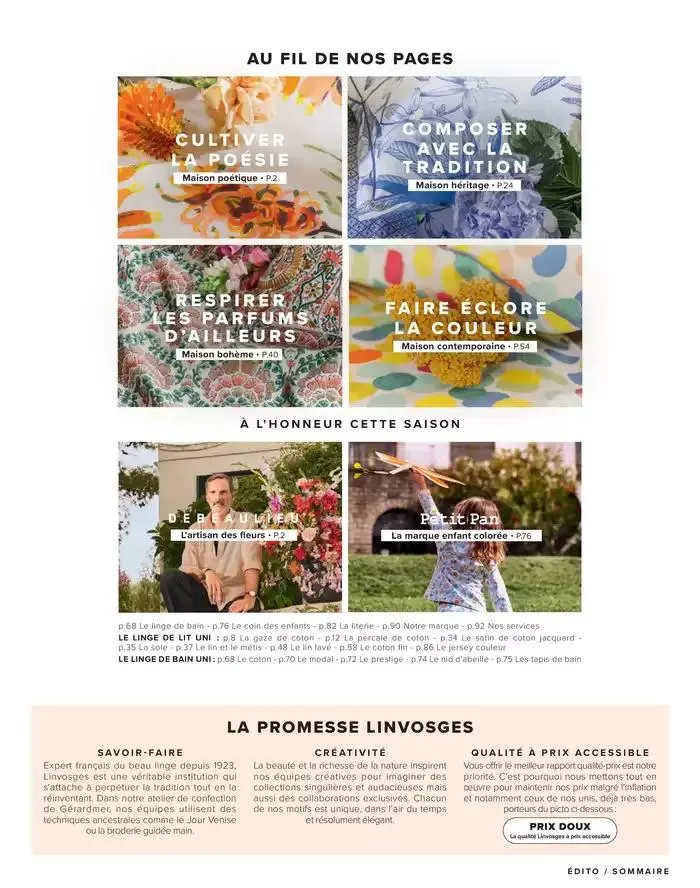PRINTEMPS - ÉTÉ 2025 du 5 février au 31 août 2025 - Catalogue page 3