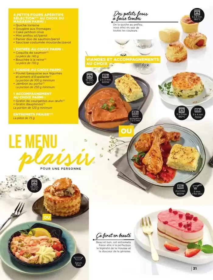 CARTE TRAITEUR PERMANENTE - MIXTE du 9 mai au 31 décembre 2025 - Catalogue page 31